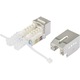 RJ45 beépíthető modul Keystone CAT 6A Renkforce 1616199 (RF-4848597)