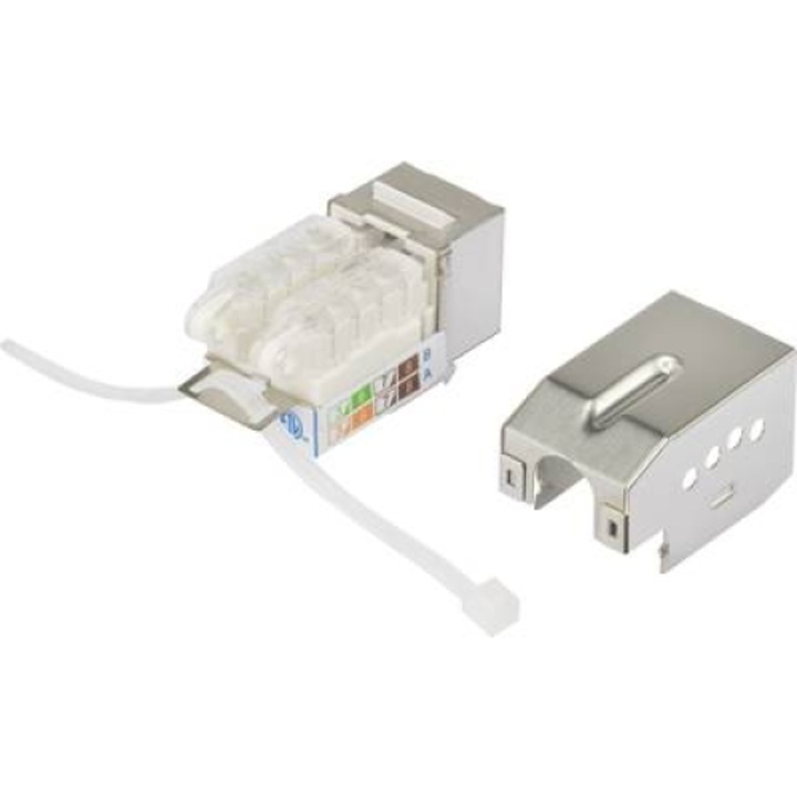 RJ45 вграден модул Keystone CAT 6A Renkforce 1616199 (RF-4848597)