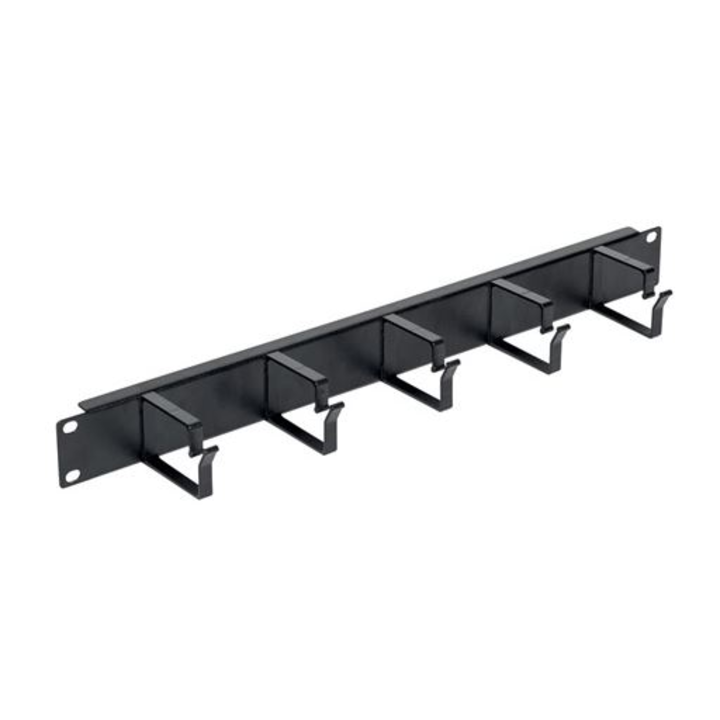 Panou organizare cabluri, Legrand, 1U, 19", Negru