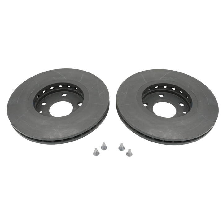 Első féktárcsa, Renault, RenaultMegane III-mal kompatibilis, fém, fekete, 2 db