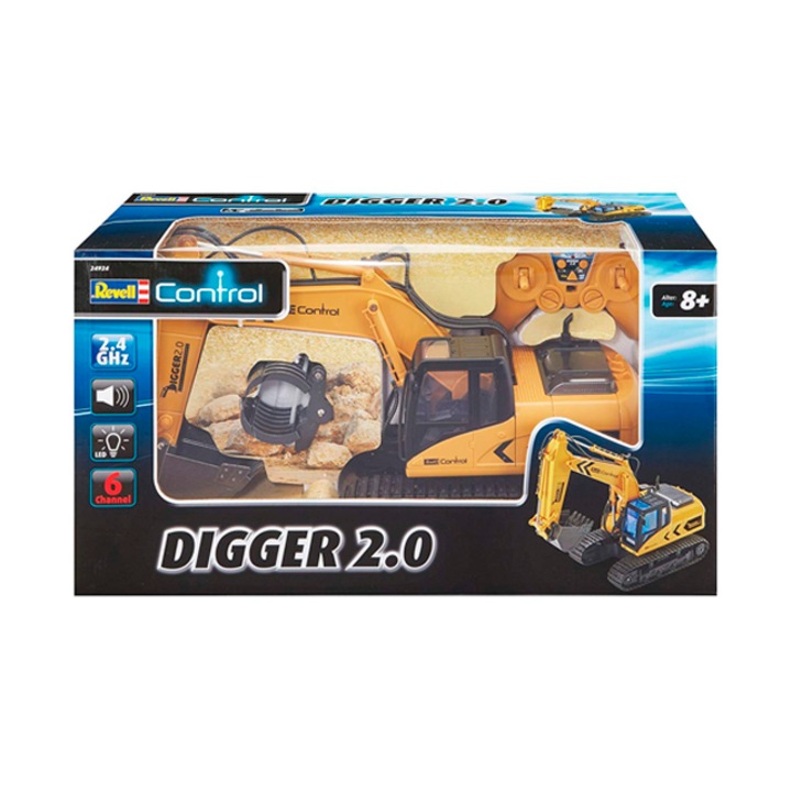 Играчка Багер с дистанционно управление Revell,Digger 2.0