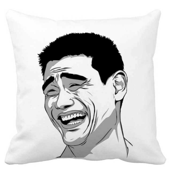 Mata Meme négyzet alakú dekoratív párnahuzat, 40x40 cm