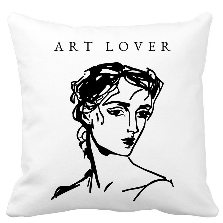 Mata Art Lover Square dekoratív párnahuzat, 40x40 cm