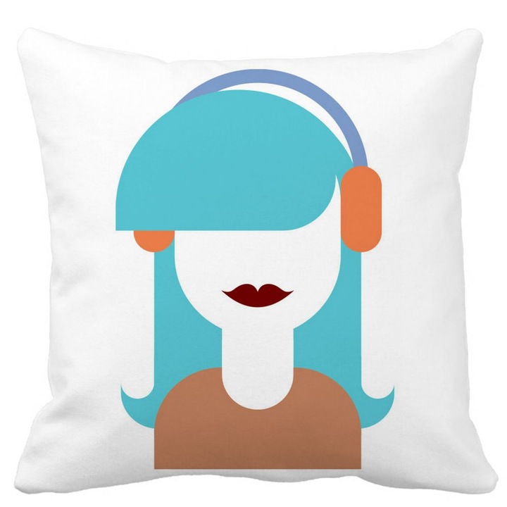 Mata Seen szögletes díszpárnahuzat, 40x40 cm