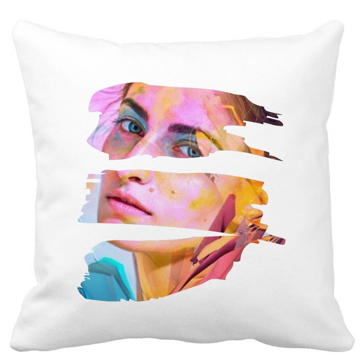 Mata Photo Art Square dekoratív párnahuzat, 40x40 cm