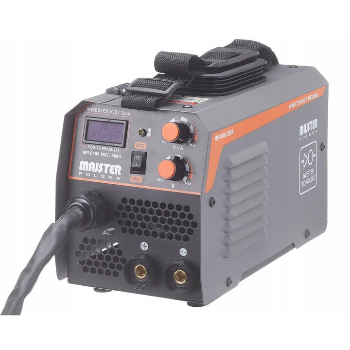 Aparat invertor sudura MIG MMA 200A electrozi sarma flux fara gaz (MP0106)