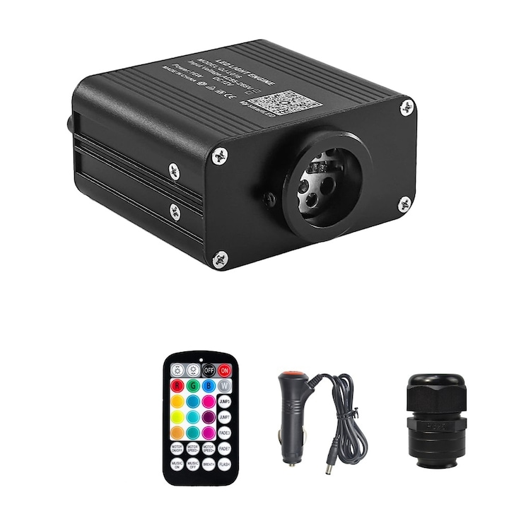 Проектор, WALALLA, 16W, RGB, черен