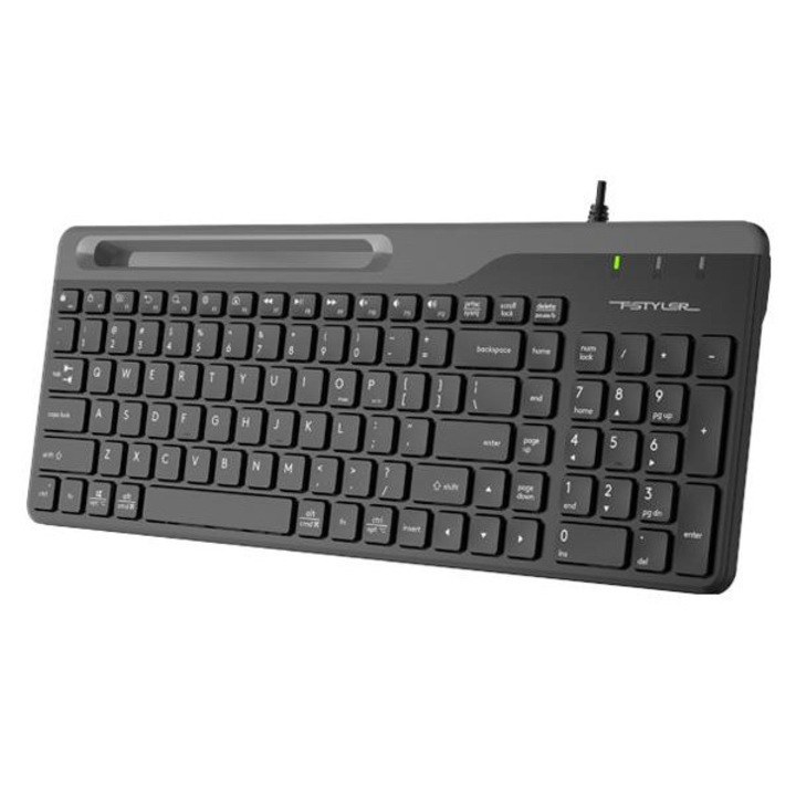 Tastatura FK25-BLACK, A4Tech, Negru
