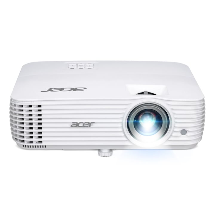 Videóprojektor Acer Projector P1557Ki DLP, FHD (1920x1080), 4500 ANSI LUMENS, 10000:1, 2xHDMI 3D, Vezeték nélküli hardverkulcs mellékelve, A típusú USB (5V/1A), RS-232, Bluelight Shielse,, Beépített hangszóró, fehér MR.JV511.001