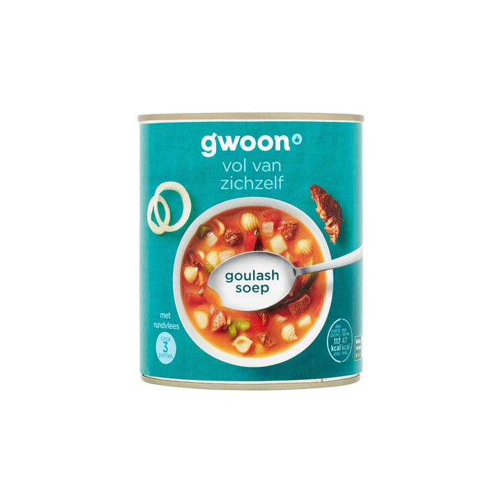 Ciorbita gulas, gata preparata, 800 ml, G’woon