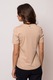 Heavy Tools, Tricou din amestec de modal cu imprimeu Mefar, Alb, Camel, S