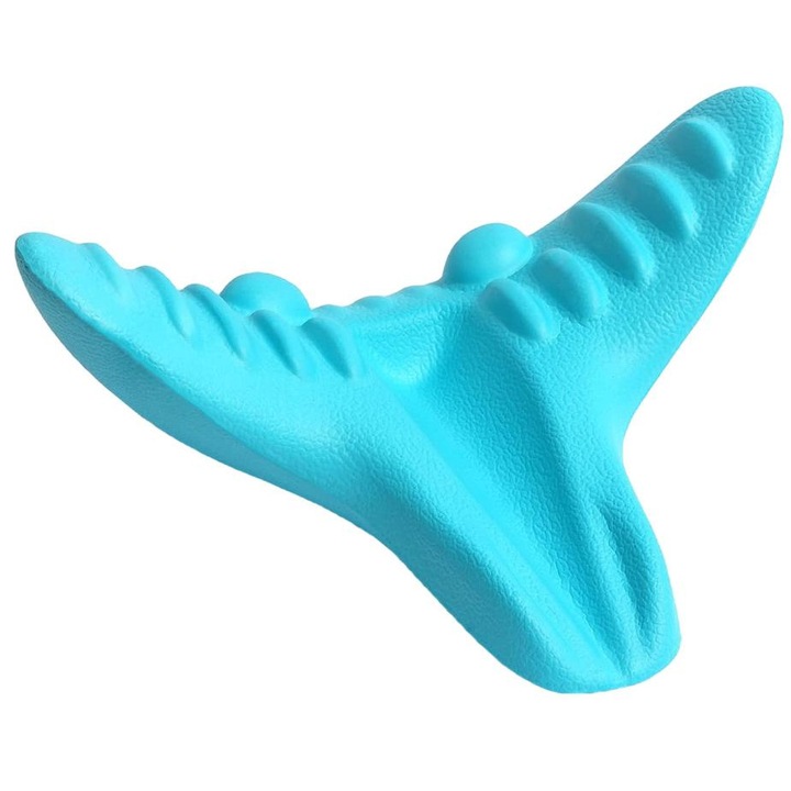 Perna ortopedica cervicala, Spuma, Albastru