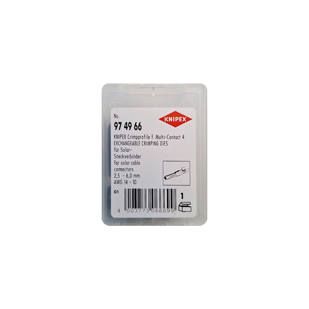 Knipex Krimpprofiel voor moduulstekkers - 974954