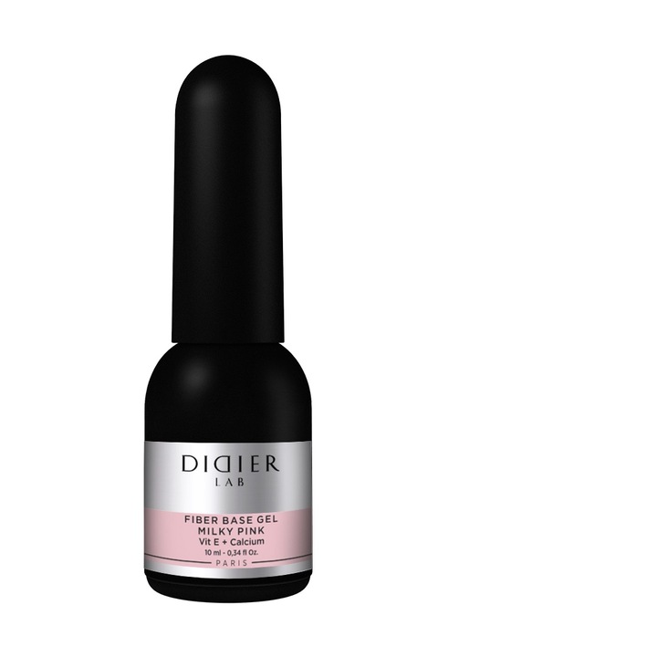 Фибри база с витамини, Didier Lab, Fiber Base, Milky Pink, 10ml