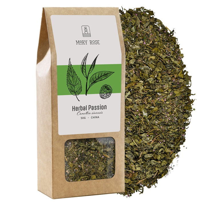 Ceai Mary Rose - Herbal Passion Ceai verde - 50g