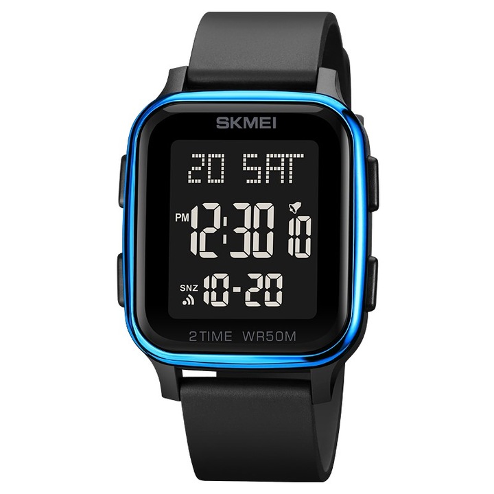 Мъжки часовник Skmei Sport Digital Casual Led Fashion Black/Blue