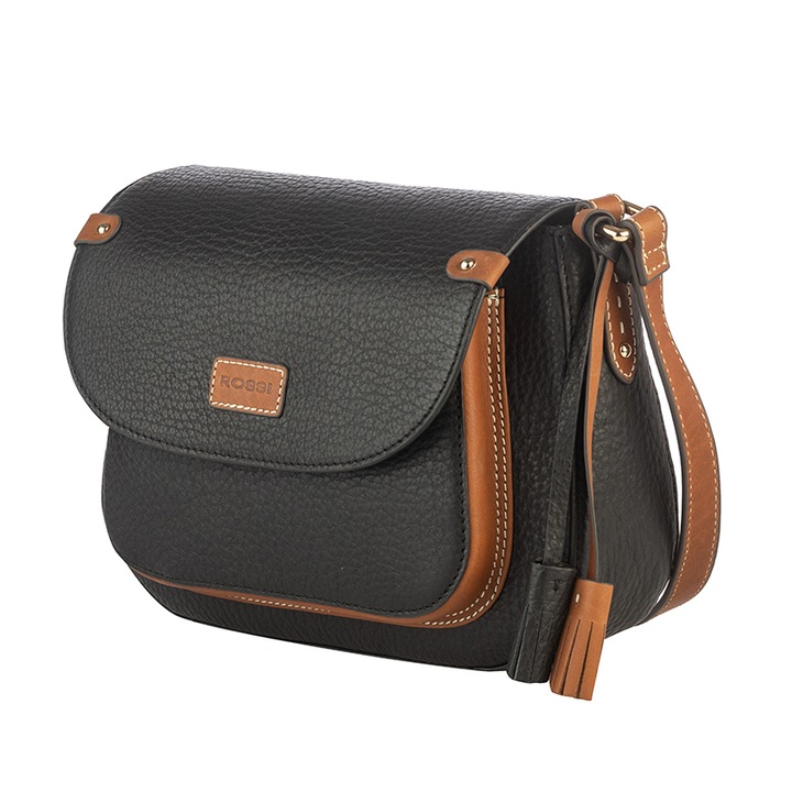 Дамска чанта Rossi, RSL90154, Черна