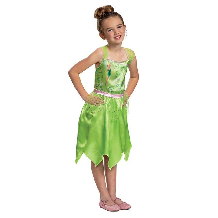 Costum Tinker Bell Rochie Disney - 3 - 4 ani / 110 cm Disguise