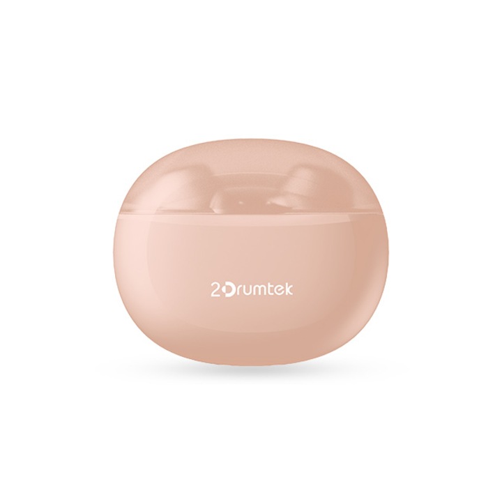 Блутут слушалки-тапи A4tech B27 2Drumtek, True Wireless, Розови