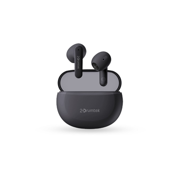 Casti Bluetooth A4tech B20 2Drumtek, True Wireless, Gri