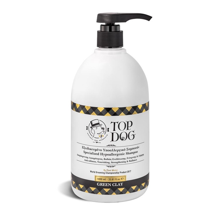 Sampon Green Clay, Top Dog, 1 l