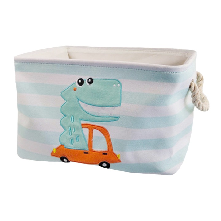 Cos pentru jucarii/haine cu manere Ginger Home Dino