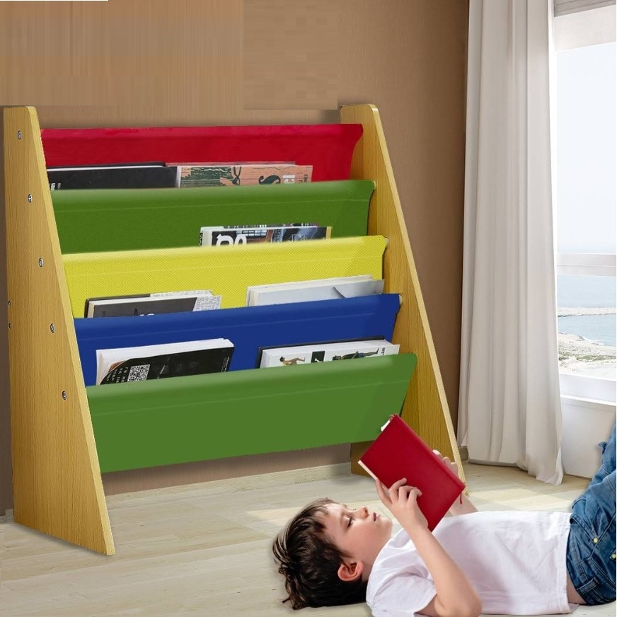 Raft copii pentru jucarii, GINGER HOME, 62,7x28x60 cm, Multicolor - eMAG.ro