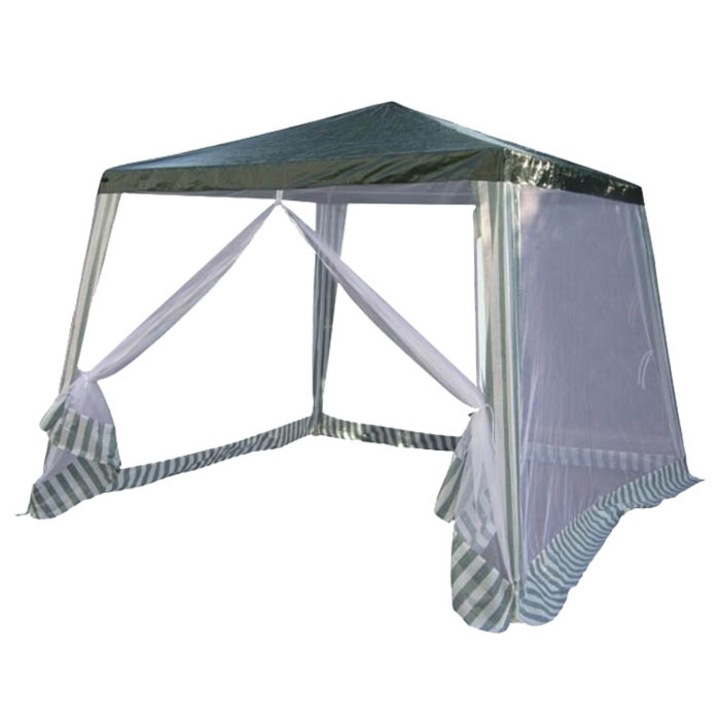 Шатра с четири страници комарници, HERLY, 3 м*2.4 м, зелен