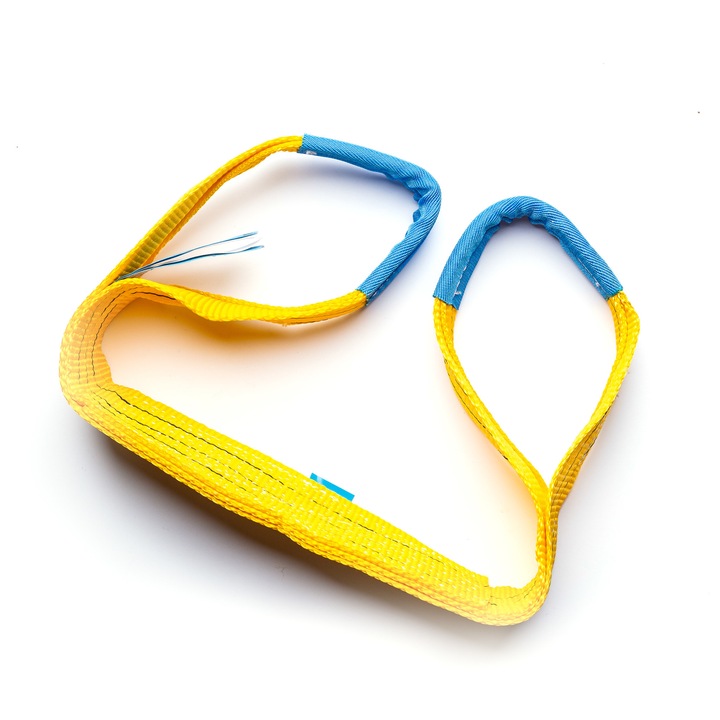 Chinga de ridicare cu urechi 2 straturi 3 tone 2m