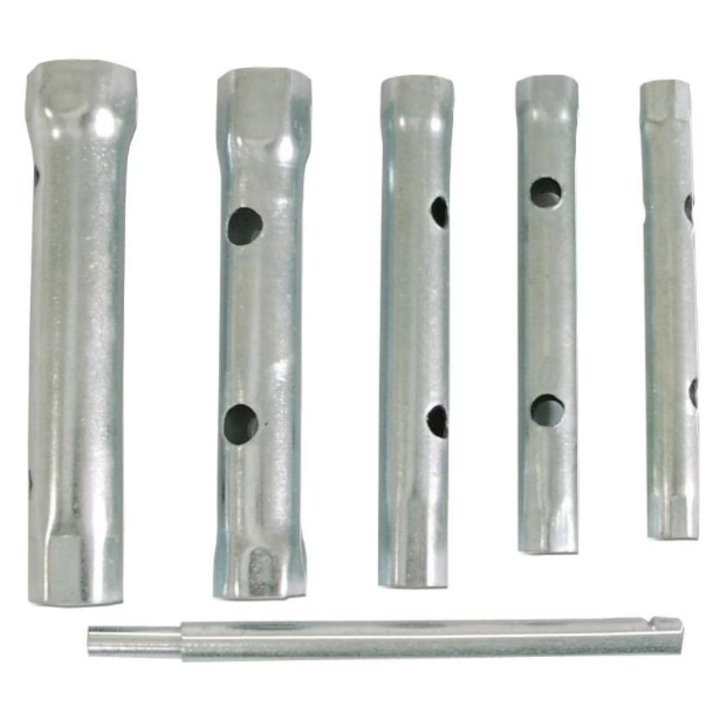 Set 6 chei tubulare duble tija operare 8 - 17 mm