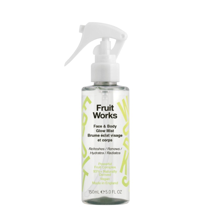 Fruit Works arc- és testpermet, hidratáló, 150ml