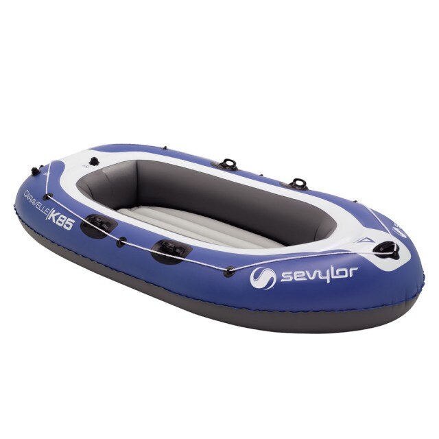 Set barca Carravelle gonflabila KK85 albastru/gri Sevylor