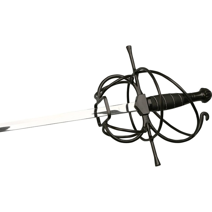 Sabie Rapita cu Teaca, Negru, Inox, 118cm, KS-5918BK