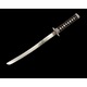 Pumnal Samurai cu Teaca si Suport, Inox, 45cm, SW-360E