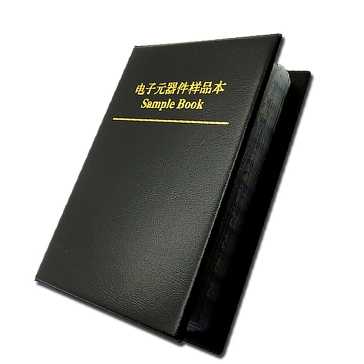 Carte de esantioane cu condensatori ceramici SMD 0402, 80 de valori, 50 buc/valoare