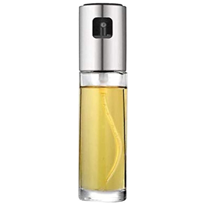 Pulverizator de ulei otet cu capac gri, 100 ml