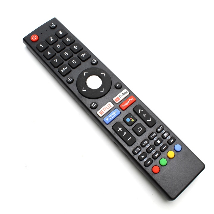 Дистанционно за телевизор, съвместимо с CHIQ, SABA, черен