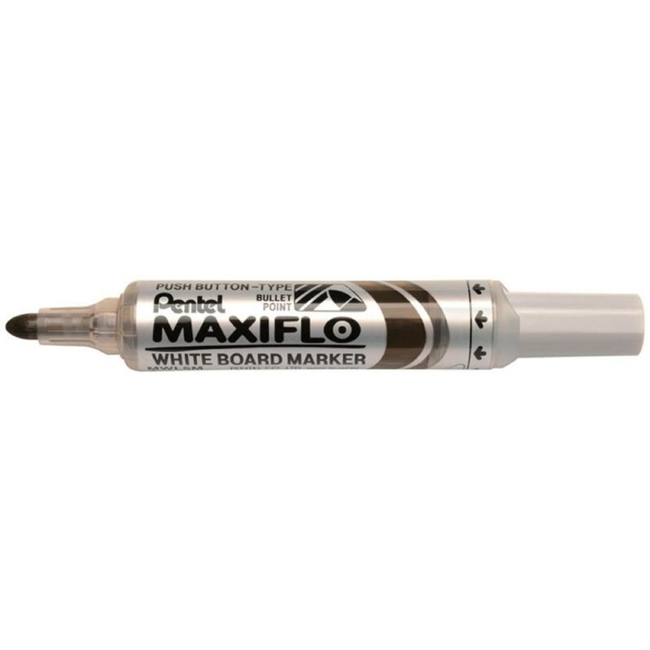 PENTEL Maxiflo MWL5M Маркер за черна дъска, 2,5 мм, коничен, кафяв