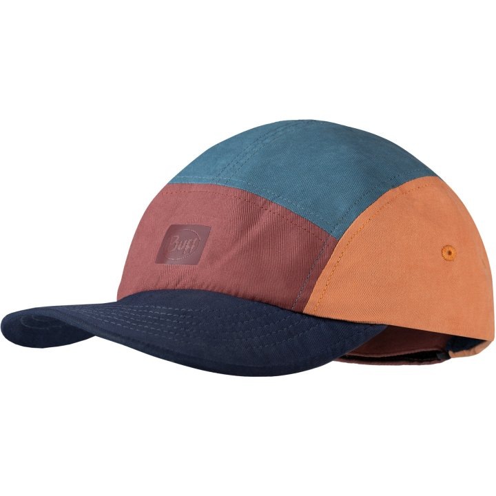 5 paneles sapka, Buff, Go colart kék, junioroknak, univerzális méret