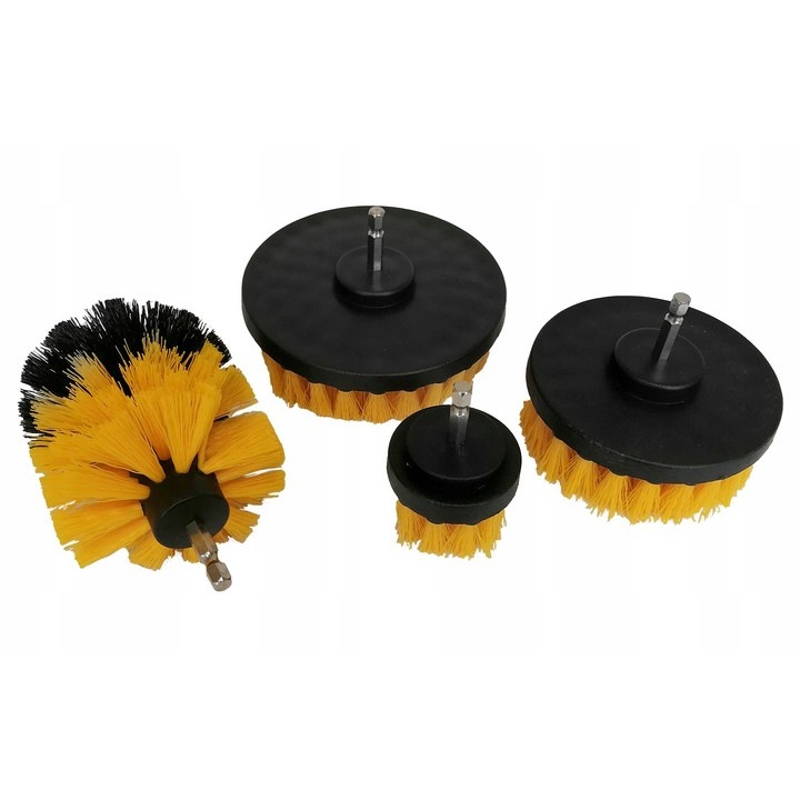 Set de 4 perii curatat spalat