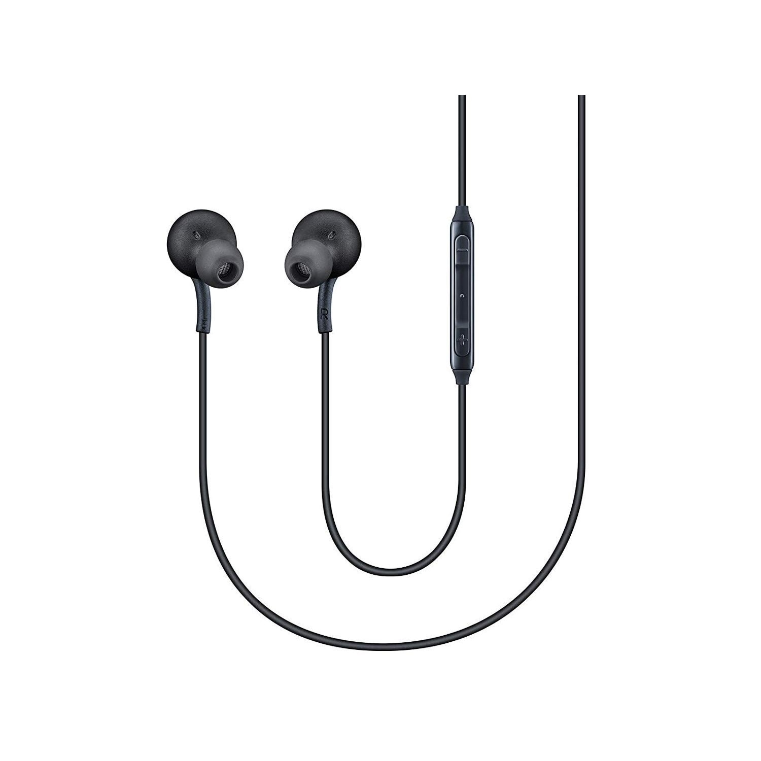 Casti audio universale cu telecomanda pe fir si mufa Jack 3.5mm, Negru