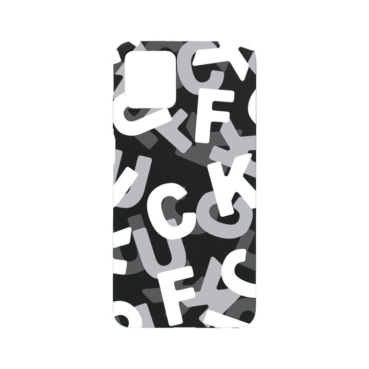 BestCase Slim Szilikon 0.8MM telefontok, Vivo Y01, FCK Pattern, B 1021