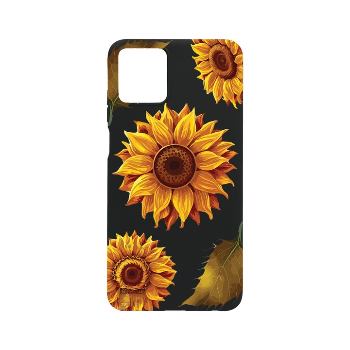 BestCase Slim Szilikon 0.8MM telefontok, Vivo Y01, Sun Flower, B 1070