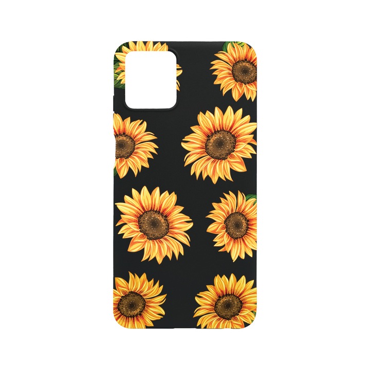 BestCase Slim Szilikon 0.8MM telefontok, Vivo Y01, Sun Flower, B 1069