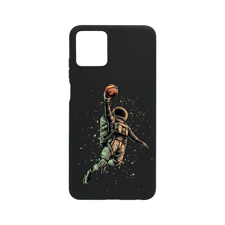 BestCase Slim Szilikon 0.8MM telefontok, Vivo Y01, Astronaut Basketball, B 1003