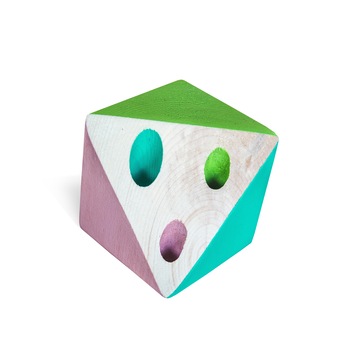 Suport pentru accesorii de birou, Deco-Box, Uuuu, lemn masiv, pictat manual verde, roz, Design cu suflet romanesc! Suport pentru accesorii de birou, Deco-Box, Uuuu, lemn masiv, pictat manual verde, roz, Design cu suflet romanesc!