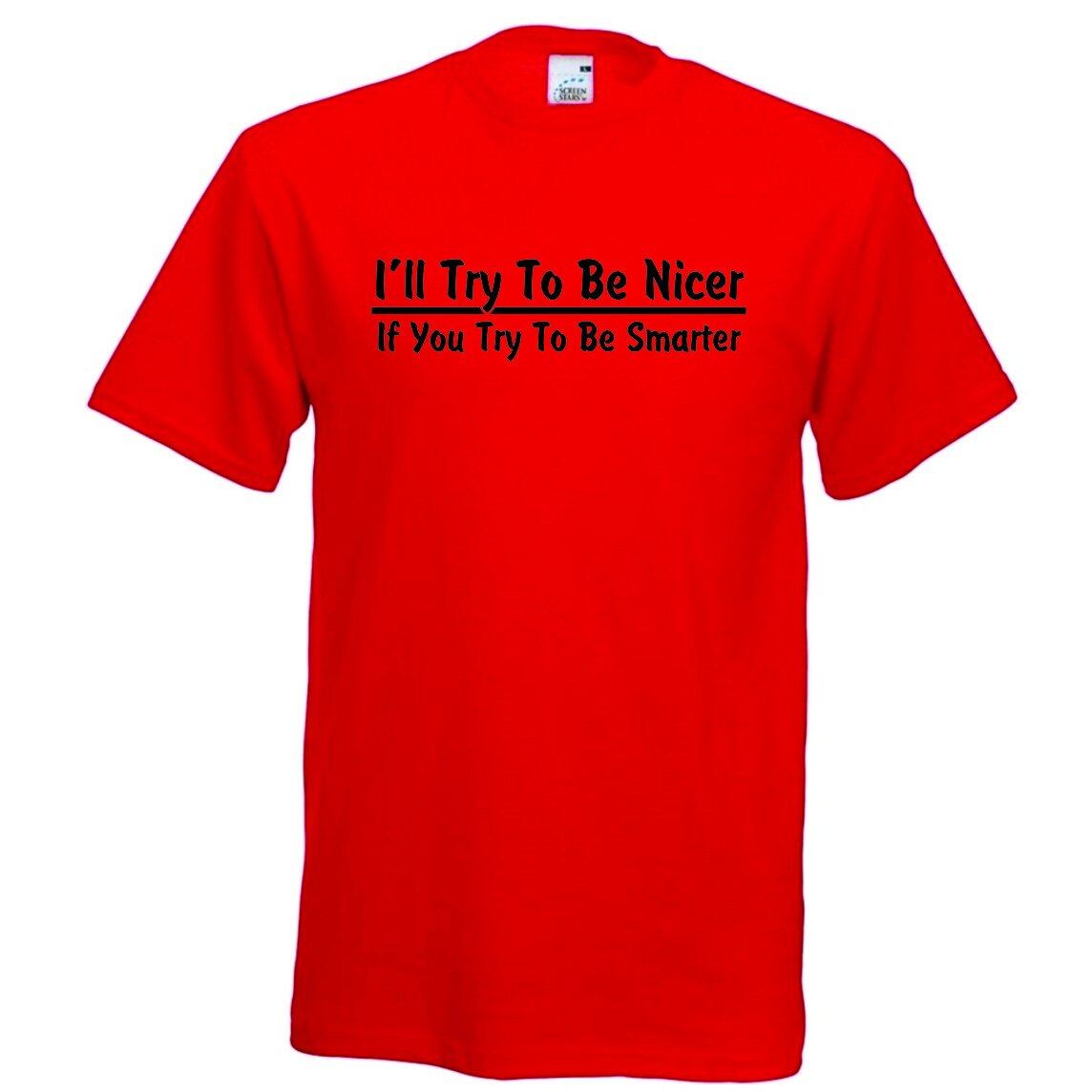 Tricou bumbac, Fruit of the Loom, rosu, marime XL, personalizare 