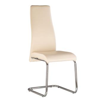 Scaun bucatarie TAILER CF, Crem piele ecologica Scaun bucatarie TAILER CF, Crem piele ecologica