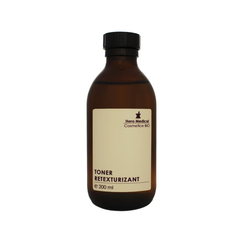 Lotiune tonica faciala retexturizanta, Hera Medical Cosmetice BIO, 200 ml