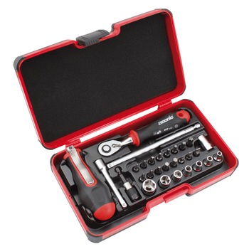 Set surubelnita, biti si tubulare SMART FELO 29 piese Set surubelnita, biti si tubulare SMART FELO 29 piese